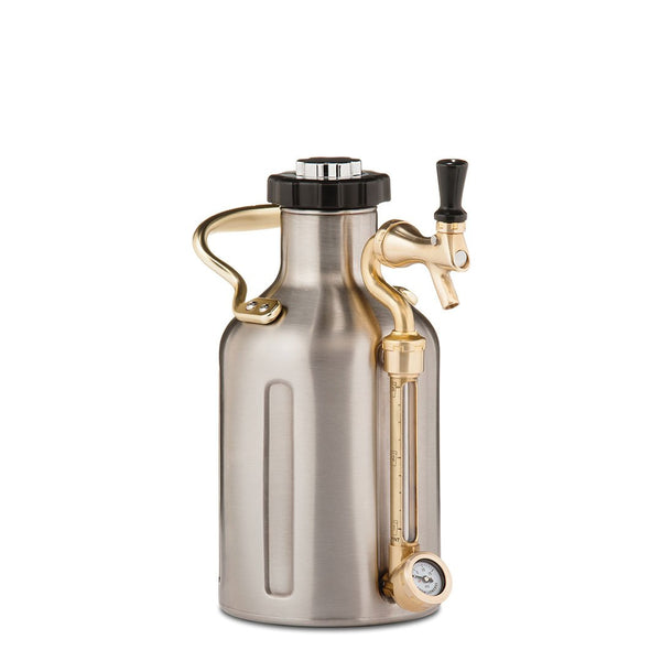 uKeg Pro 64 Stainless-Steel / Copper-Plated Steel Growler