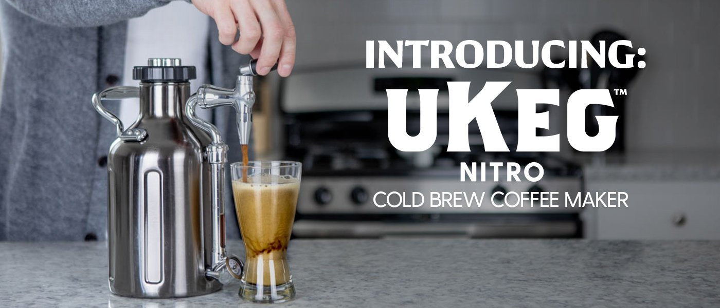 The uKeg Nitro In-Home Nitro Cold Brew Coffee Maker