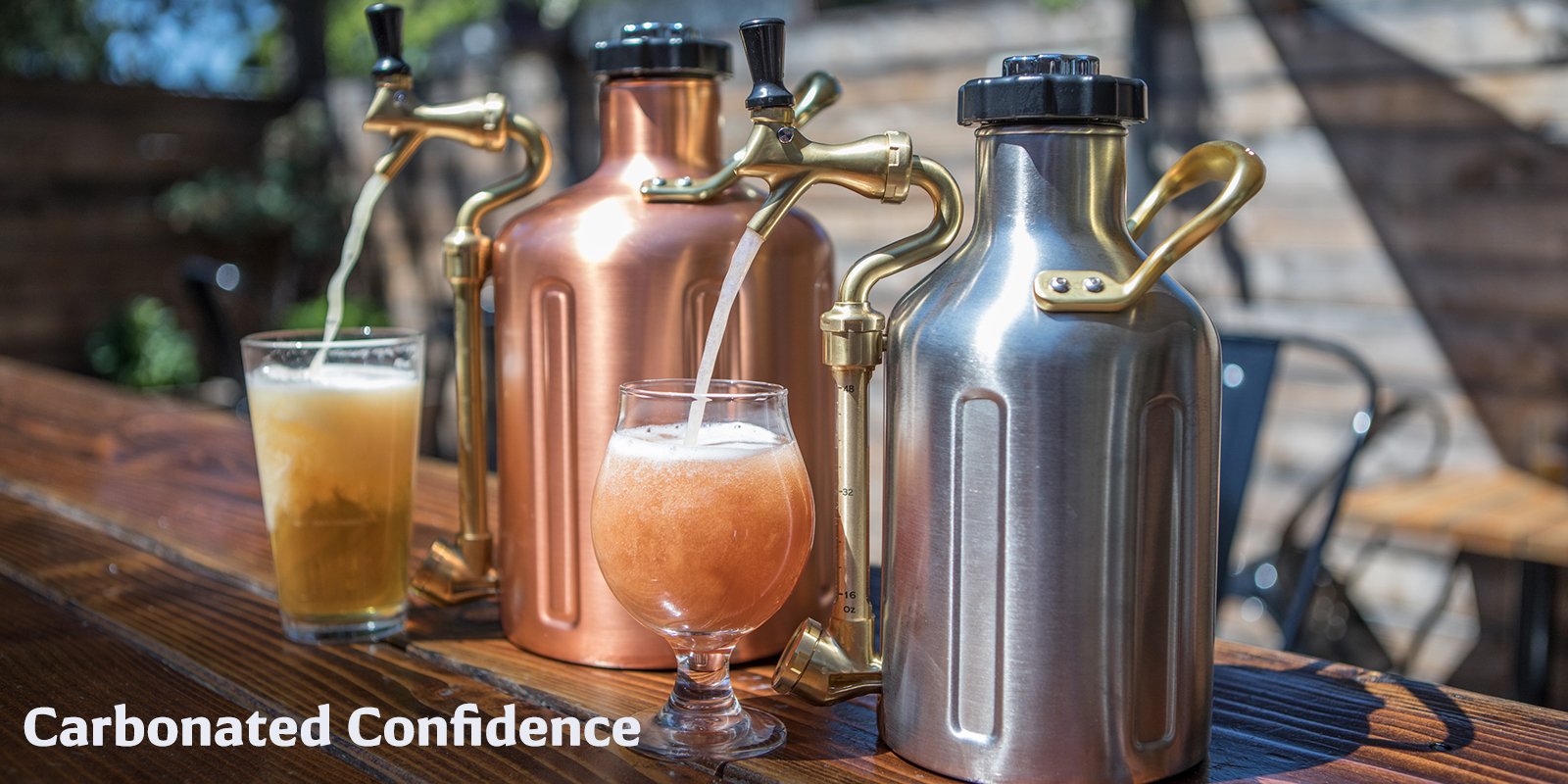 uKeg Pro Carbonated Growlers